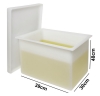 Bel-Art Heavy Duty Polyethylene Rectangular Tank With Top Flanges,Without Faucet;15.25 X 12 X 19 IN